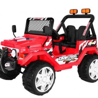JEEP RAPTOR 12V, NIÑOS 1-5 AÑOS, ROJO, RC  INDA507-RA-S618B